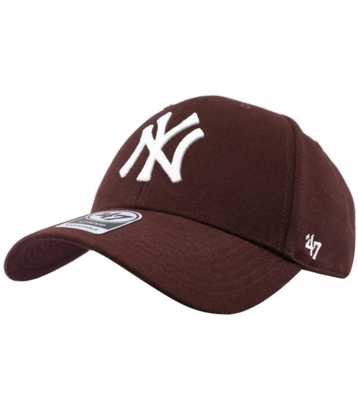 MVP NY snapback dark maroon 47 Brand MVP NY snapback dark maroon 47 Brand